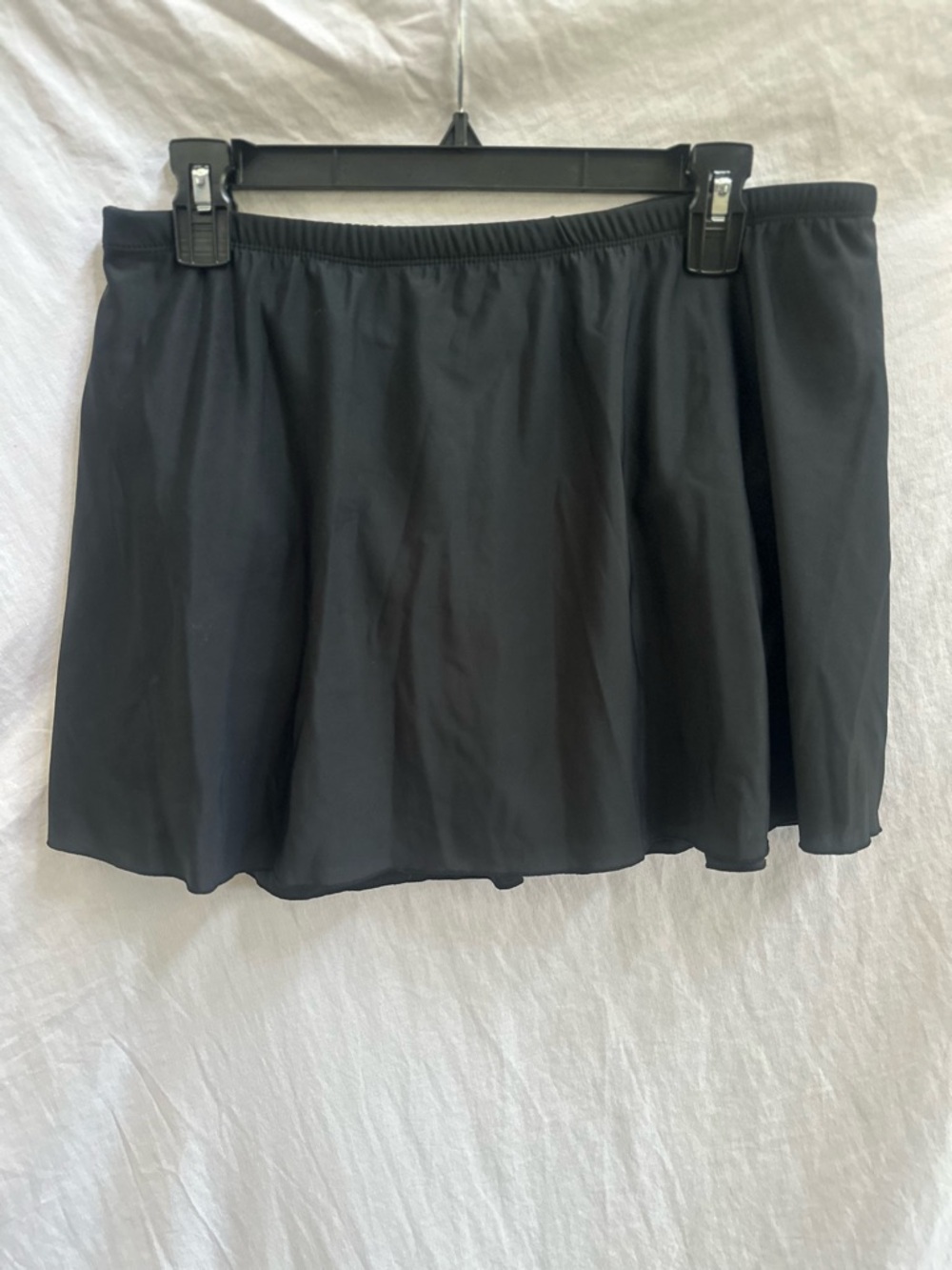 Classic Black A-Line Swim Skirt 14